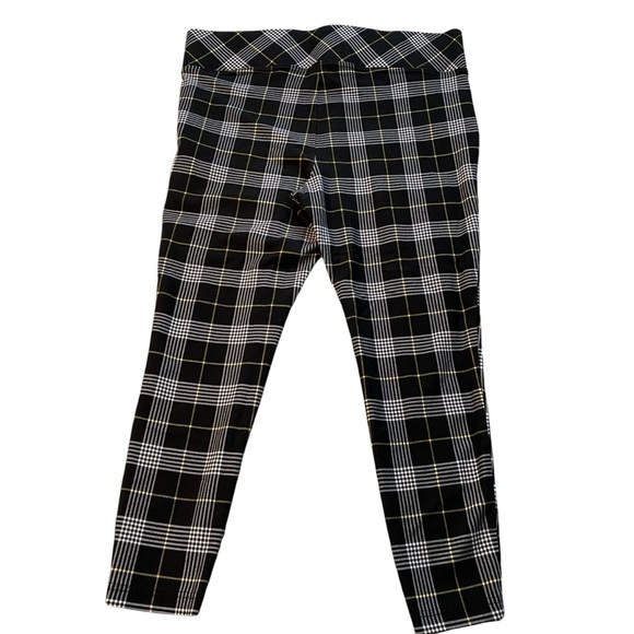 TORRID Skinny Wide Stretched Waistband Checkerd Plaid Legging 2X‎ - Picture 4 of 10